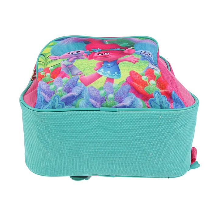 Рюкзачок детский Trolls Mini Baсkpack + пенал узкий на молнии Limpopo Super Model, 1 отделение (подарок)