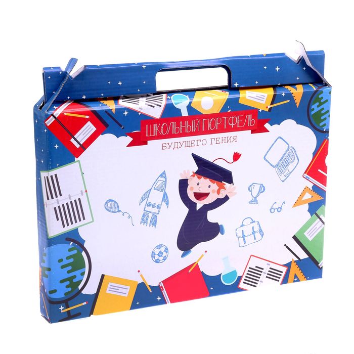 Портфель первоклассника "Школьный портфель будущего гения"