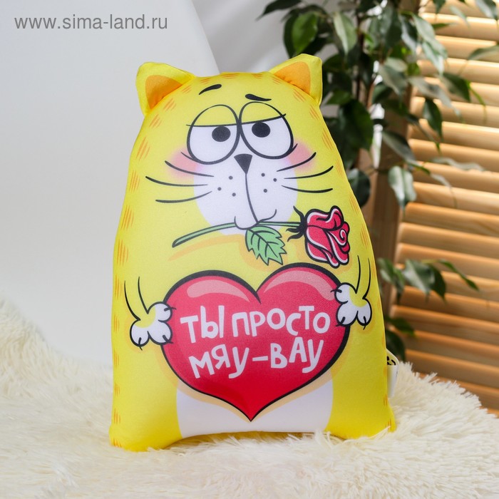

Игрушка-антистресс «Ты просто мяу-вау»