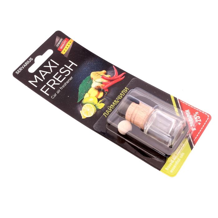 Ароматизатор подвесной MAXI FRESH, лайм и чили, 5 мл