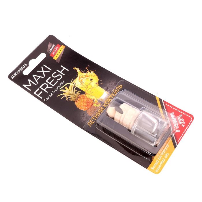 Ароматизатор подвесной MAXI FRESH, летний коктейль, 5 мл