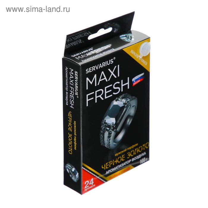 фото Ароматизатор maxi fresh, парфюм «чёрное золото», под сиденье