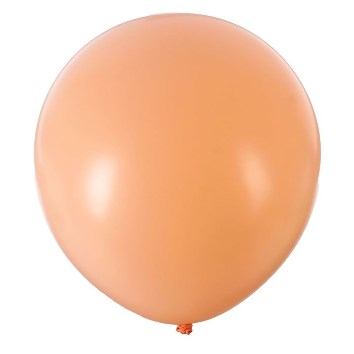 Шар латексный 18", пастель, набор 25 шт., цвет персиковый 060