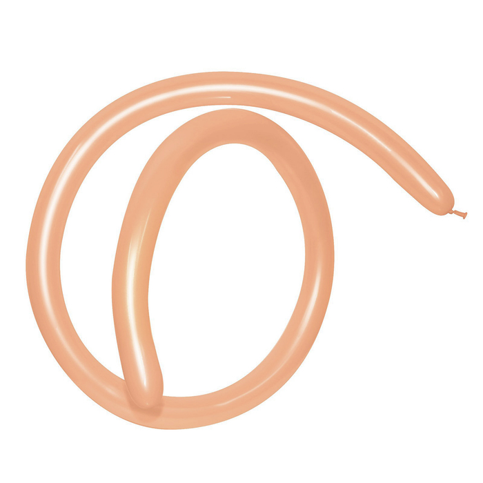 Шар для моделирования 660, пастель, набор 20 шт., цвет персиковый