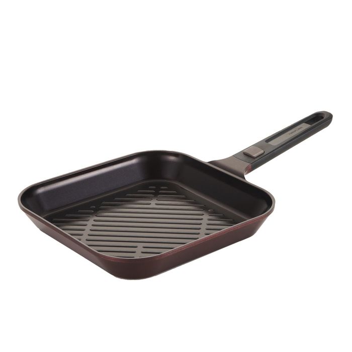 Сковорода гриль 28 см со съёмной ручкой