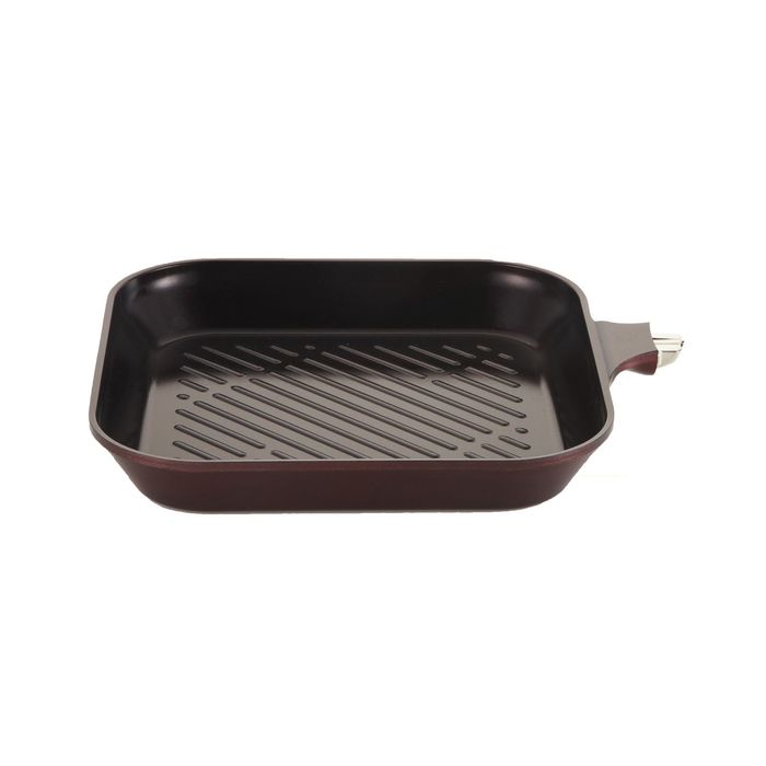 Сковорода гриль 28 см со съёмной ручкой