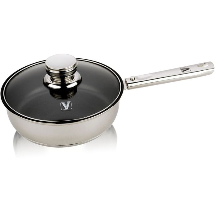 Сковорода 20 см с крышкой