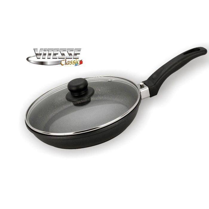 Сковорода 20 см с крышкой