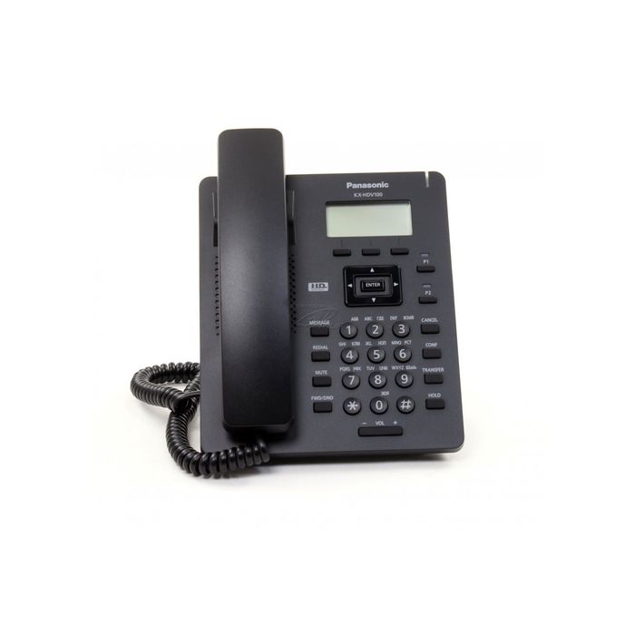 Телефон IP Panasonic KX-HDV100RUB чёрный