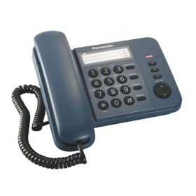 

Телефон проводной Panasonic KX-TS2352RUC синий