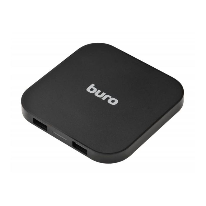 Беспроводное зарядное устройство Buro Q8 1A универсальное, кабель microUSB