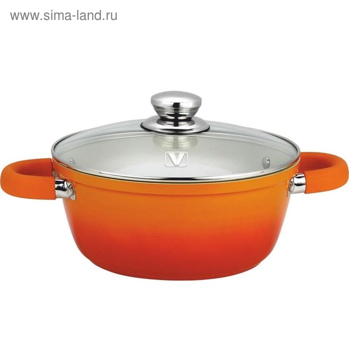 Кастрюля с крышкой 18 см, 1,5 л