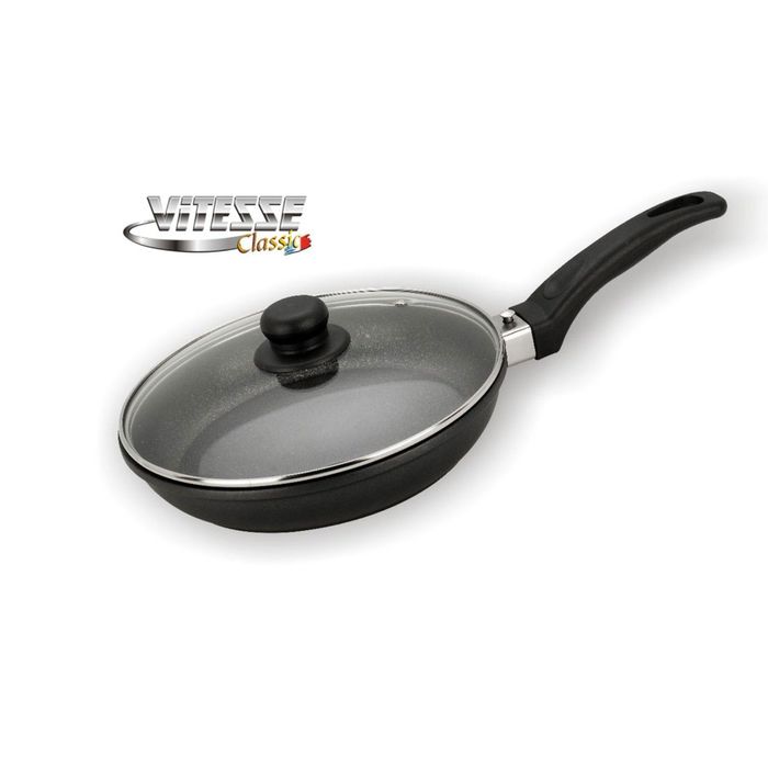 Сковорода 20 см с крышкой