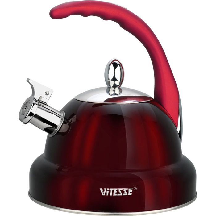 Чайник со свистком 3 л, цвет МИКС