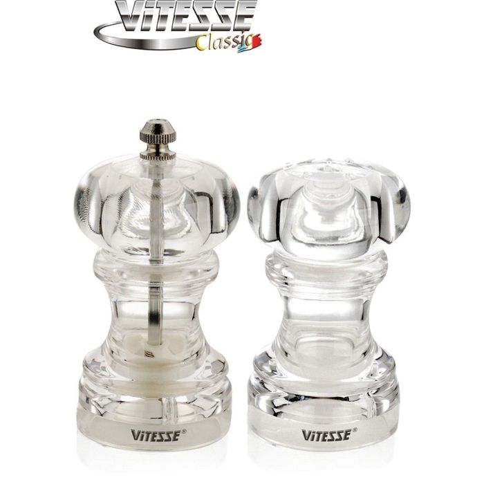 Солонка и мельница для перца