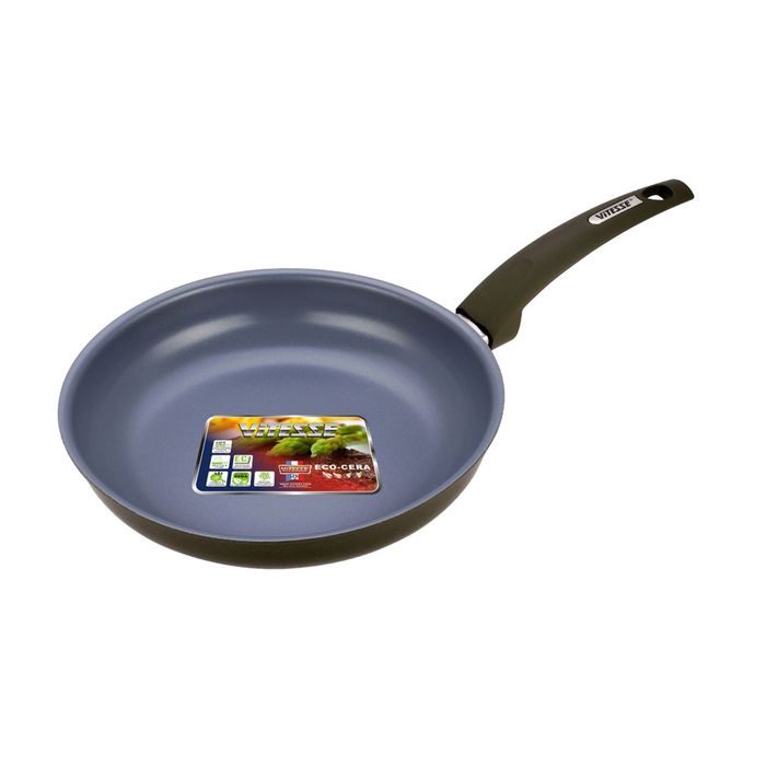 Сковорода 24 см, цвет МИКС