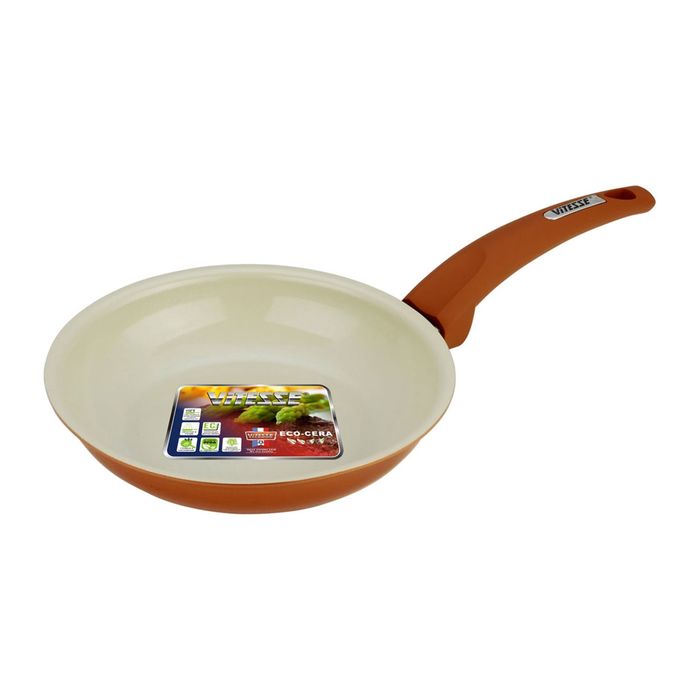 Сковорода 26 см, цвет МИКС