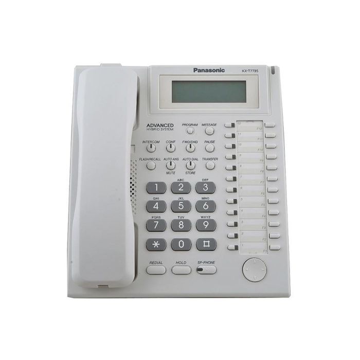 Системный телефон Panasonic KX-T7735RU белый