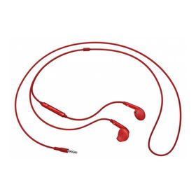

Наушники с микрофоном Samsung EO-EG920L, вкладыши, провод 1.2 м, красные