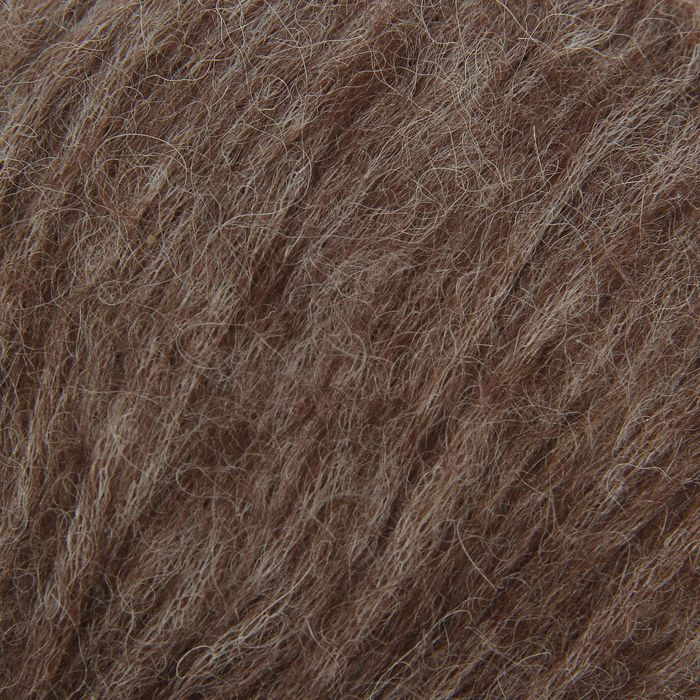 Пряжа "Новая альпака" 36% альпака, 36% акрил, 28% полиамид 150м/50гр (517-Коричн.меланж)