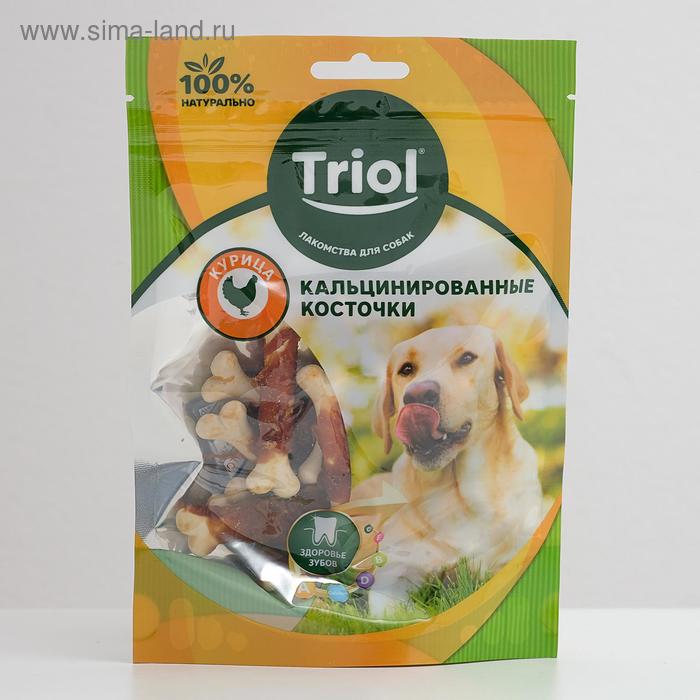 

Косточки Triol кальцинированные, для собак, курица, 70 г