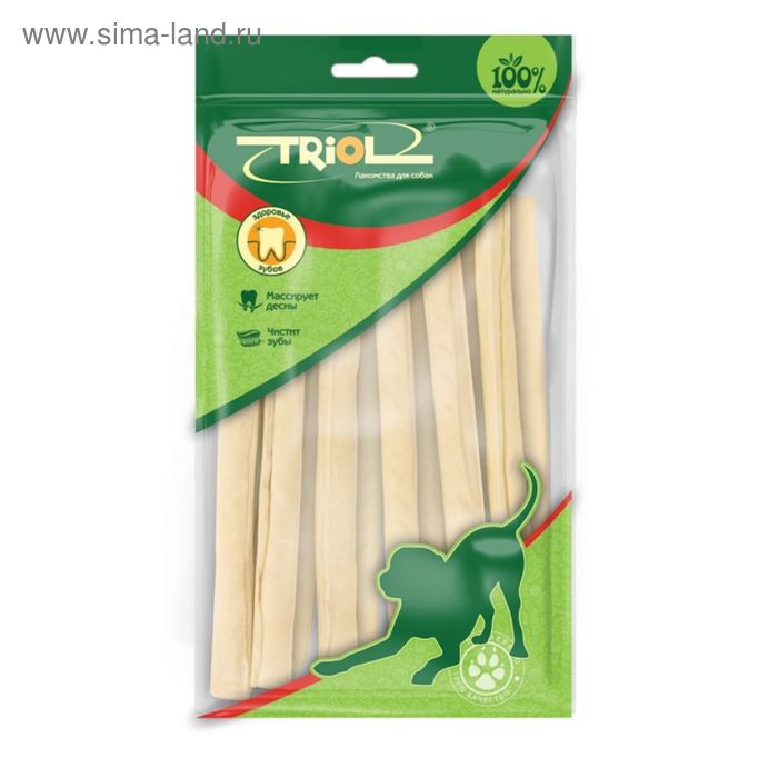 

Палочки Triol для собак, белые , 8 шт., 15 см., 15-20 г.