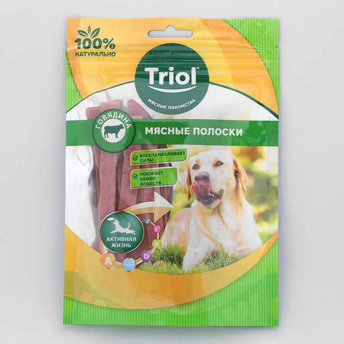 Полоски Triol для собак, из говядины, 70г