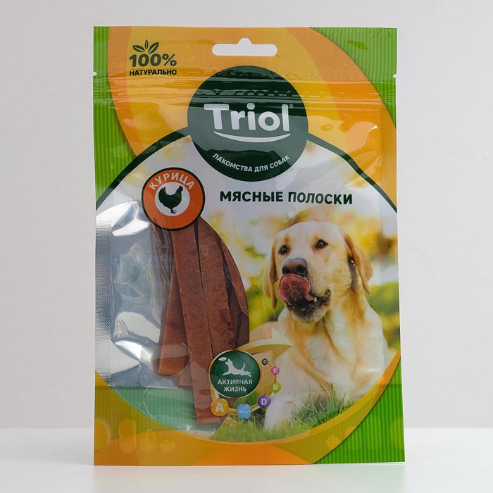 Полоски Triol для собак, из курицы, 70г