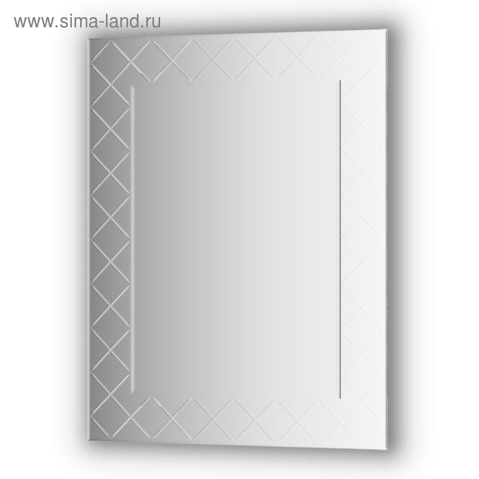 Зеркало с гравировкой 70x90 см, Evoform