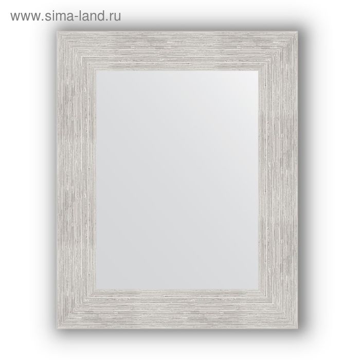 фото Зеркало в багетной раме - серебряный дождь 70 мм, 43 х 53 см, evoform