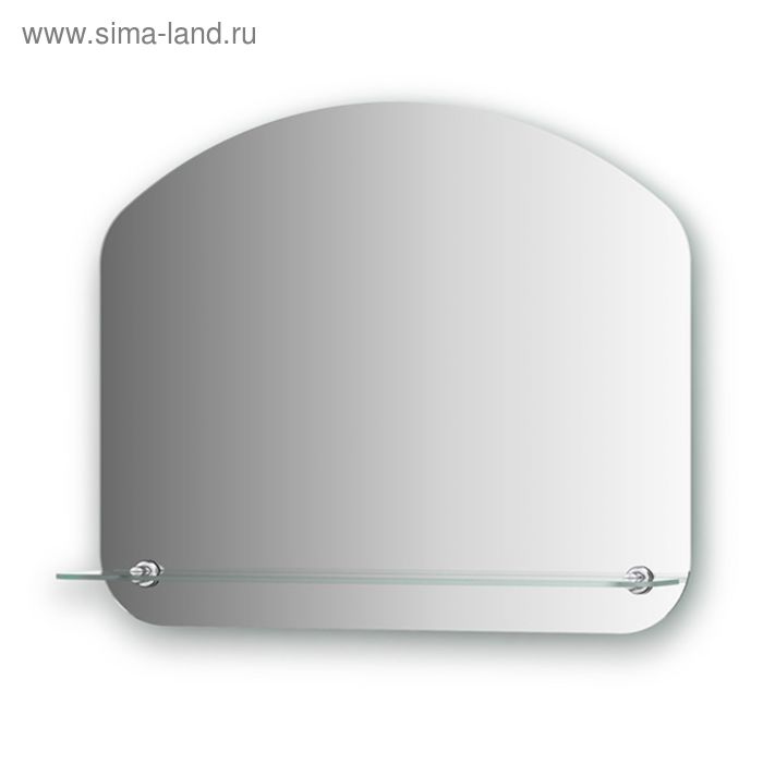 фото Зеркало с полочкой 60 х 50 см, evoform