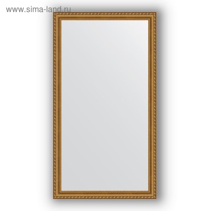 Зеркало в багетной раме - золотой акведук 61 мм, 74 х 134 см, Evoform зеркало в багетной раме золотой акведук 61 мм 74 х 154 см evoform