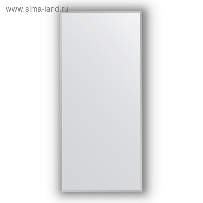 фото Зеркало в багетной раме - хром 18 мм, 66 х 146 см, evoform