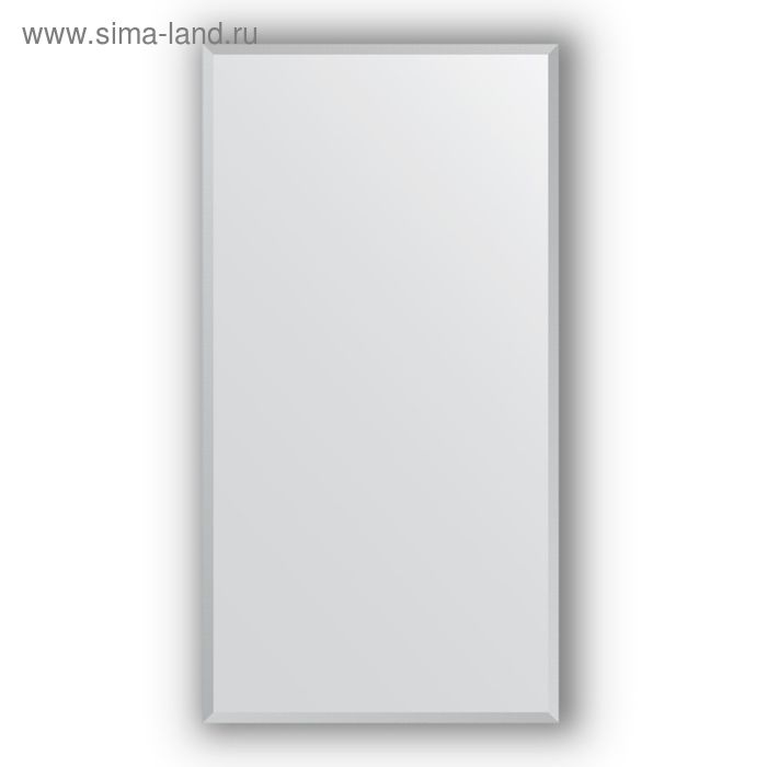 фото Зеркало в багетной раме - сталь 20 мм, 66 х 126 см, evoform