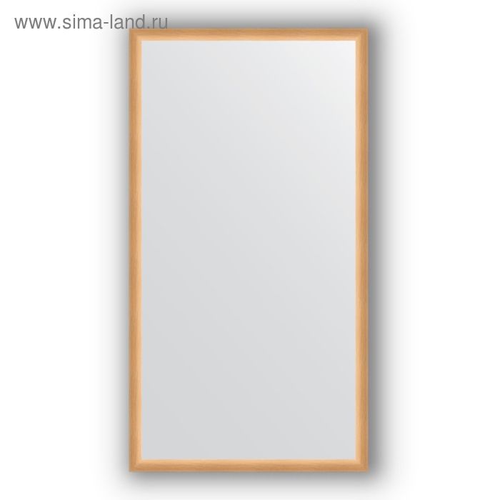 фото Зеркало в багетной раме - бук 37 мм, 70 х 130 см, evoform
