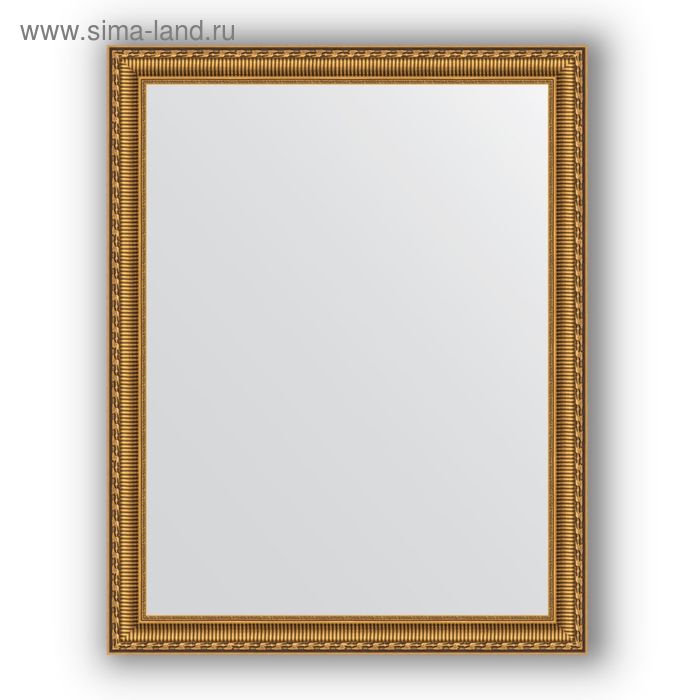 Зеркало в багетной раме - золотой акведук 61 мм, 74 х 94 см, Evoform зеркало в багетной раме золотой акведук 61 мм 74 х 154 см evoform
