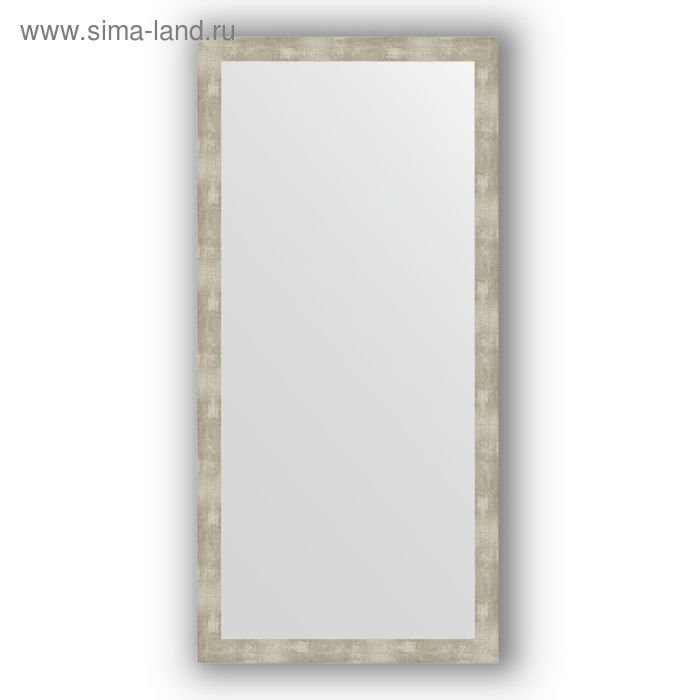 Зеркало в багетной раме - алюминий 61 мм, 74 х 154 см, Evoform зеркало в багетной раме золотой акведук 61 мм 74 х 154 см evoform