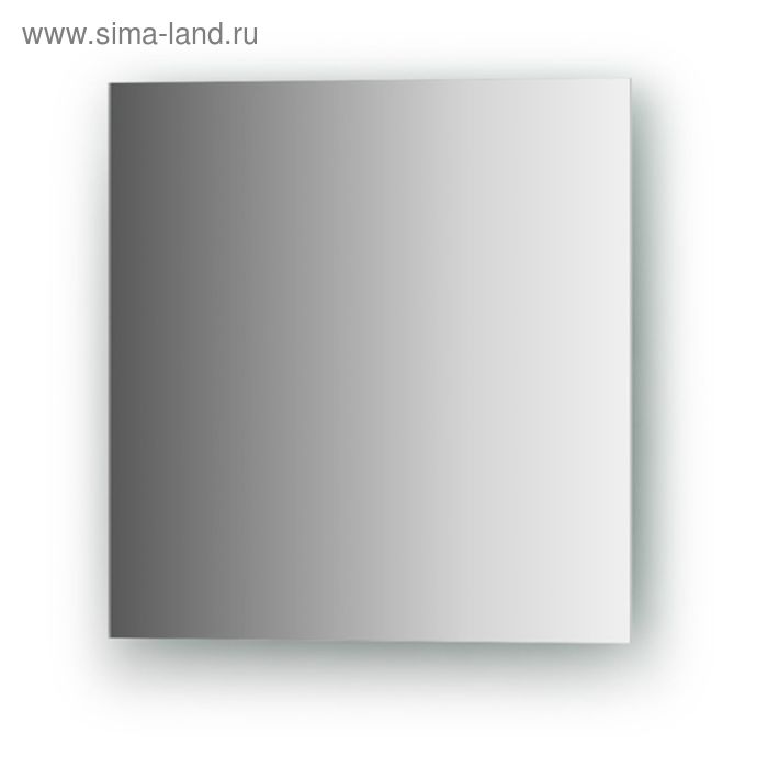 Зеркальная плитка со шлифованной кромкой квадрат 30 х 30 см, серебро Evoform