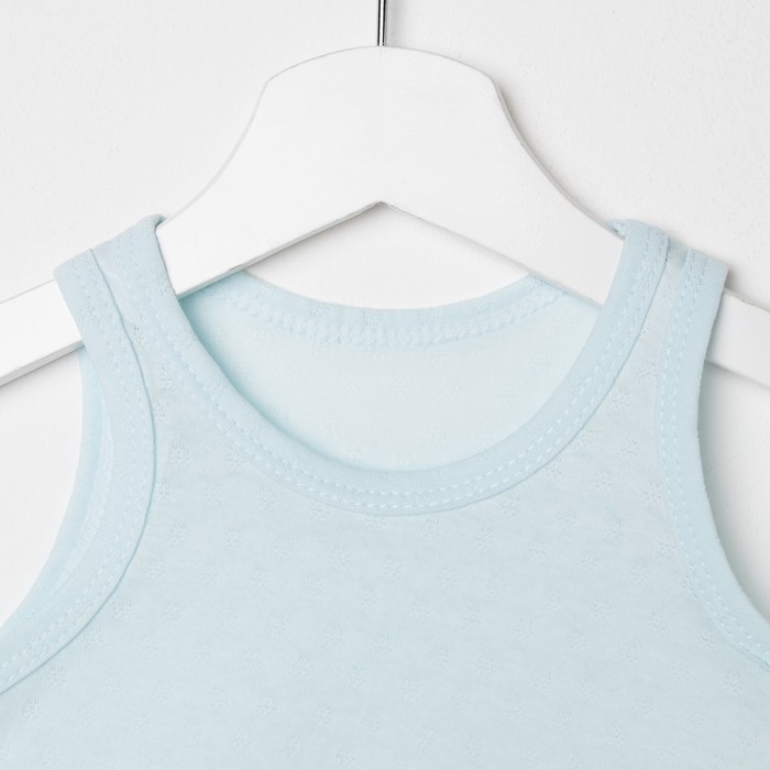 Сорочка детская, рост 98 см, цвет голубой 958_М