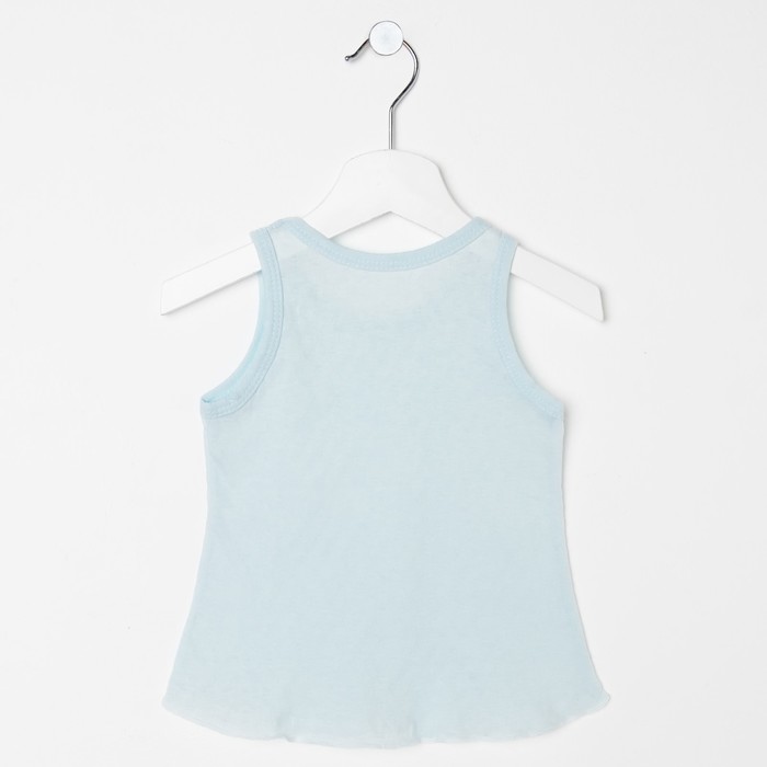 Сорочка детская, рост 98 см, цвет голубой 958_М