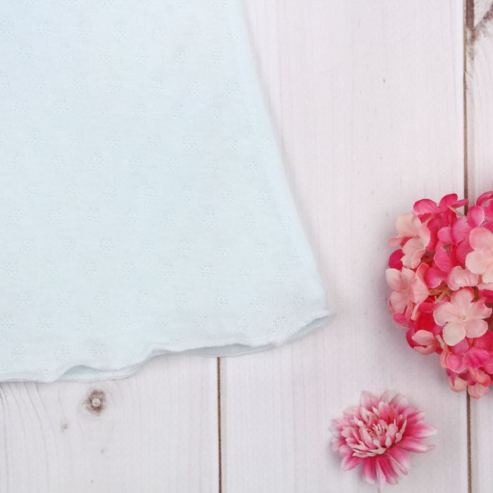 Сорочка детская, рост 98 см, цвет голубой 958_М