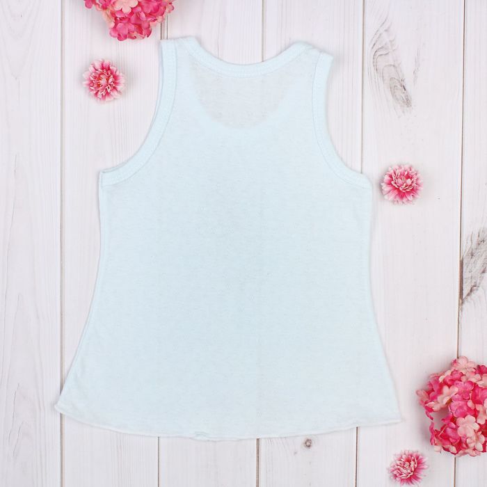 Сорочка детская, рост 98 см, цвет голубой 958_М