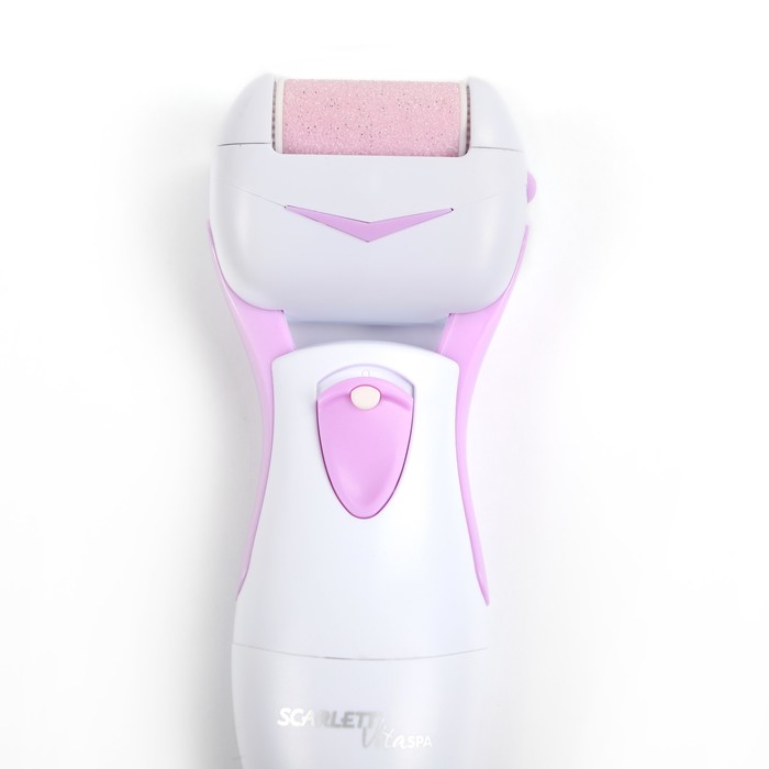 Пилка роликовая Scarlett SC-CA304PS10, розово-белая