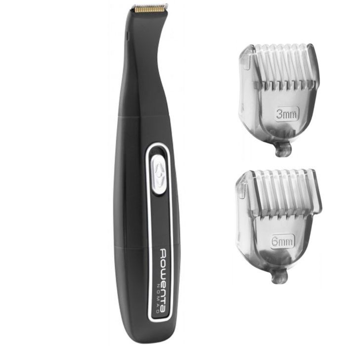 Триммер Rowenta TN3600F0, для лица, черный (насадок в компл: 2 шт)