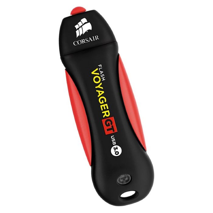 USB-флешка Corsair 128Gb Voyager CMFVYGT3B-128GB , USB3.0, черный/красный