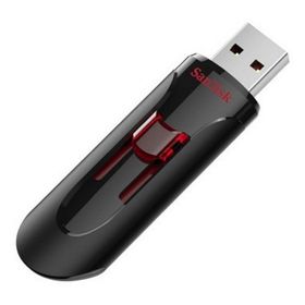 

Флешка USB3.0 Sandisk Cruzer Glide SDCZ600-256G-G35, 256 Гб, черно-красная