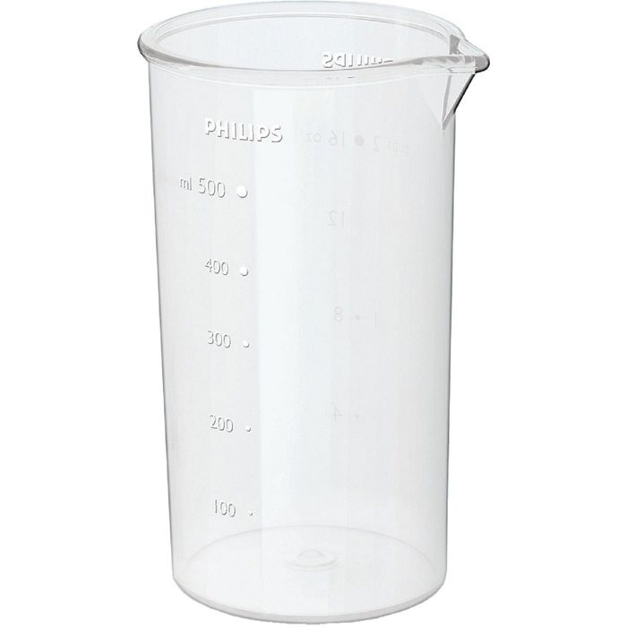 Блендер Philips HR 1601/00, 550Вт, 2 насадки, насадка-венчик,0.5 л, погружной, белый