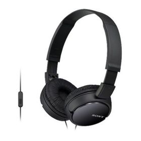 

Наушники с микрофоном Sony MDRZX110APB.CE7, накладные, оголовье, провод 1.2 м, черные