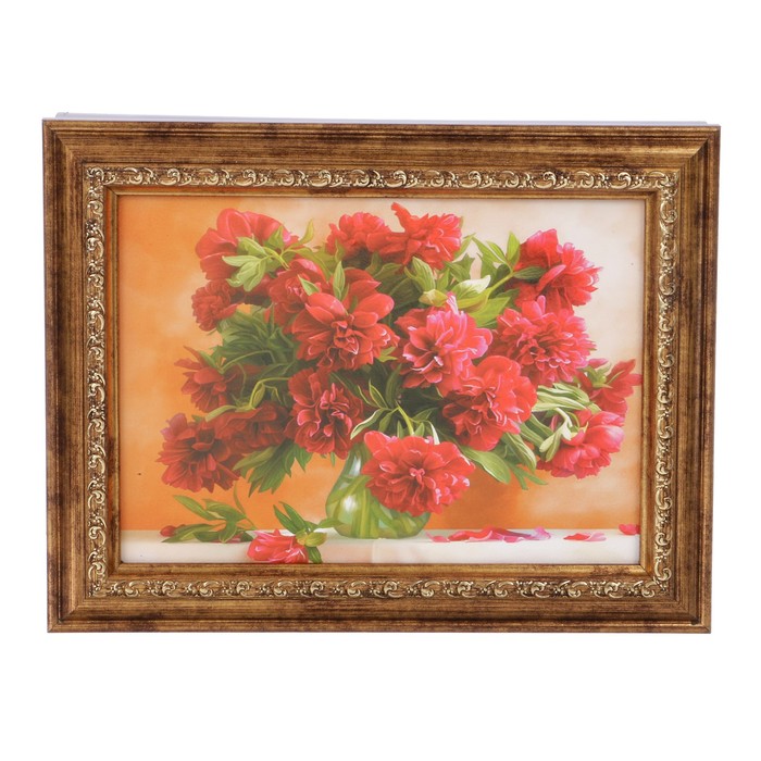 Ключница "Пионы" 22х28 см