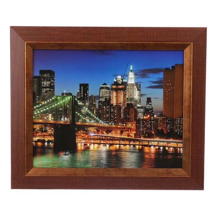 Ключница Модерн "Ночной город" 25х30х5 см